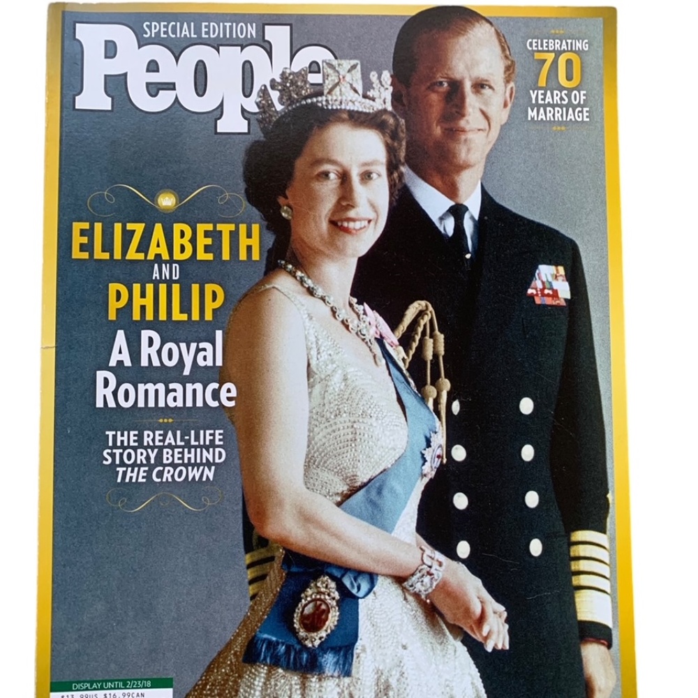 Queen Elizabeth and Philip People Magazine